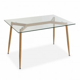 Tavolo Versa Rebecka 80 x 75 x 120 cm Trasparente (80 x 75 x 120 cm)