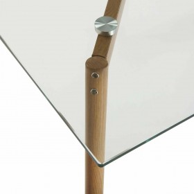 Tavolo Versa Rebecka 80 x 75 x 120 cm Trasparente (80 x 75 x 120 cm)
