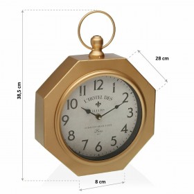Orologio da Parete Versa GL Metallo (28 x 8 x 40 cm)