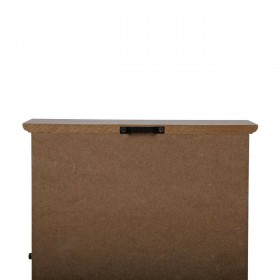 Armadietto portachiavi Versa Bianco Legno MDF 7 x 27 x 21,5 cm