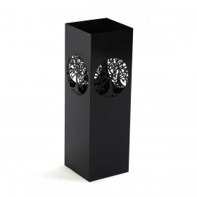 Portaombrelli Versa Albero della vita Nero Metallo Ferro 15 x 49 x 15 cm