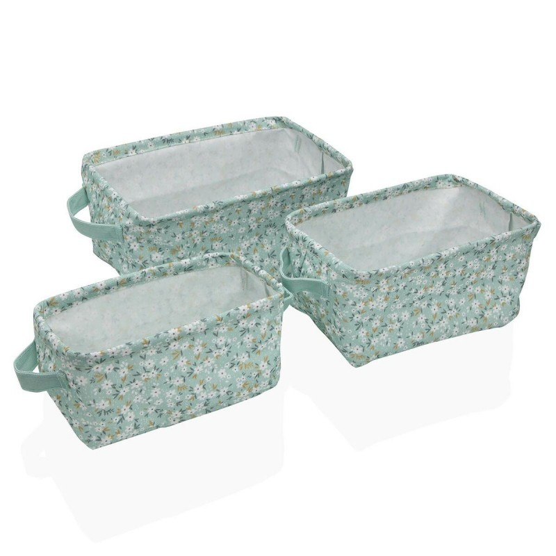 Set di Cestini Versa Bellis 18 x 14 x 28 cm 28 x 18 x 14 cm