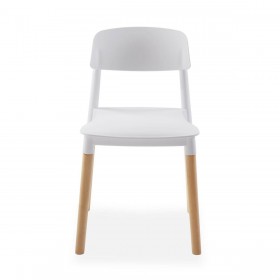 Sedia Versa Bianco 45 x 76 x 42 cm (4 Unità)