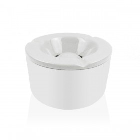 Posacenere Versa Bianco Dolomite 11,2 x 6,2 x 11,2 cm Rotondo