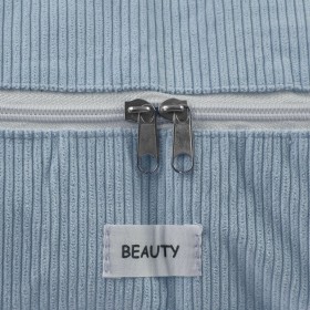 Scatole Portaoggetti Versa Corduroy 50 x 20 x 70 cm Azzurro