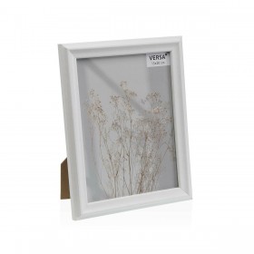 Portafoto Versa Bianco Legno MDF Vintage