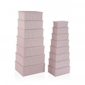 Set di Scatole Decorative Versa Cartone (15 Pezzi)