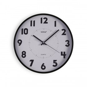 Orologio da Parete Versa Bianco Plastica 4 x 30 x 30 cm