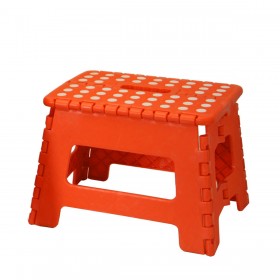 Sgabello Pieghevole Alexandra House Living Arancio 32 x 22 x 25 cm