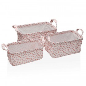 Set di Cestini Versa Amore 28 x 18 x 14 cm