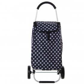 Carrello Alexandra House Living Nero 46 x 98 x 36 cm Poliestere Pois