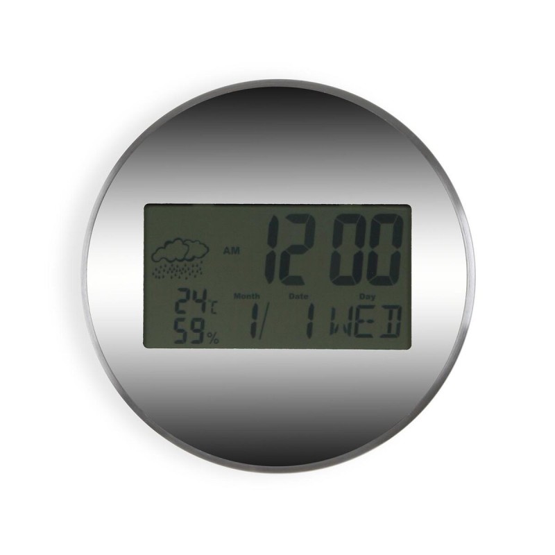 Orologio da Parete Versa Plastica Minimalista 4,1 x 30 x 30 cm