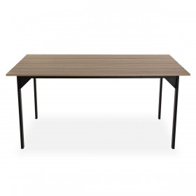 Tavolo da Pranzo Versa Collins Metallo Melammina Legno MDF 75 x 80 x 164,5 cm