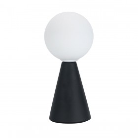 Lampada da tavolo Versa Nero Ceramica Cristallo 40 W 10 x 22,5 cm Prisma