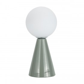 Lampada da tavolo Versa Verde Ceramica Cristallo 40 W 10 x 22,5 cm Prisma