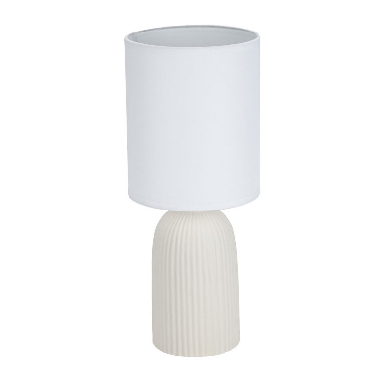 Lampada da tavolo Versa Cotone Ceramica 40 W 15 x 36 cm
