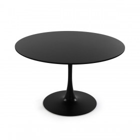 Tavolo aggiuntivo Versa Nero 120 x 73 x 120 cm