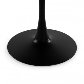 Tavolo aggiuntivo Versa Nero 120 x 73 x 120 cm