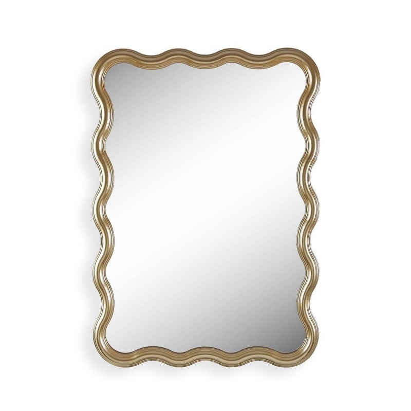 Specchio da parete Versa Dorato 2,6 x 70,2 x 50,2 cm