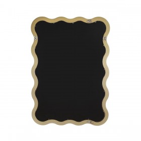 Specchio da parete Versa Dorato 2,6 x 70,2 x 50,2 cm