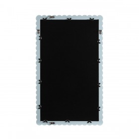 Specchio da parete Versa Azzurro 3,8 x 76 x 45,5 cm