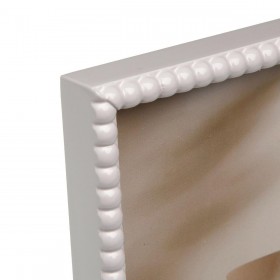 Cornice Portafoto Versa Bianco Legno MDF 2 x 21,3 x 16,3 cm