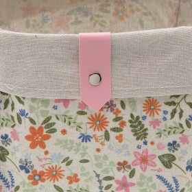 Set di Cestini Versa 14 x 14 x 14 cm Fiori