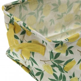 Set di Cestini Versa 18 x 14 x 28 cm Limone