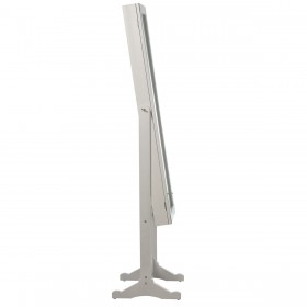 Specchio da terra Alexandra House Living Bianco 46 x 36 x 158 cm Rettangolare