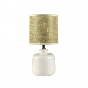 Lampada da tavolo Versa Bianco Ceramica 13 x 28 x 13 cm