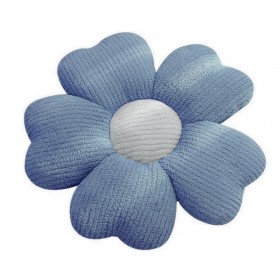 Cuscino Versa Azzurro Fiore 48 x 48 cm