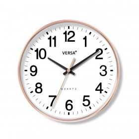 Orologio da Parete Versa Bianco Plastica 4,3 x 30 x 30 cm