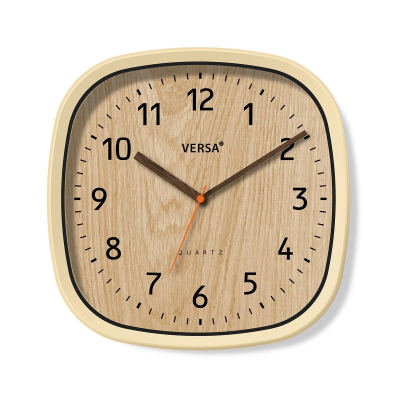 Orologio da Parete Versa Plastica 4,8 x 31 x 31 cm