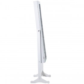 Specchio da terra Alexandra House Living Bianco 46 x 36 x 158 cm Rettangolare