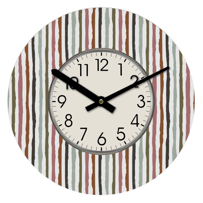 Orologio da Parete Versa Legno 4 x 30 x 30 cm