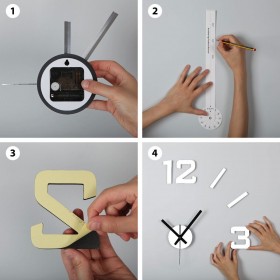Orologio da Parete Versa Bianco Plastica