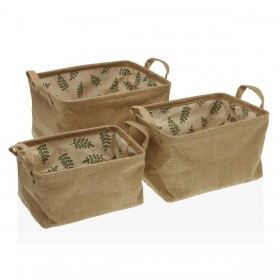 Cestino Versa Tessile 22 x 12 x 10 cm 18 x 14 x 28 cm 25 x 15 x 12 cm 28 x 18 x 14 cm