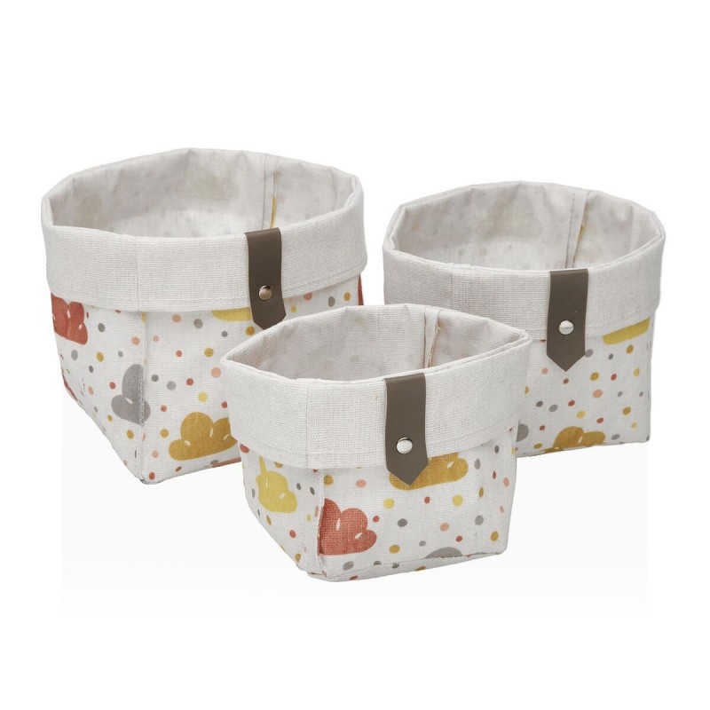 Cestino Versa Tessile 10 x 10 x 10 cm 14 x 14 x 14 cm 12 x 12 x 12 cm