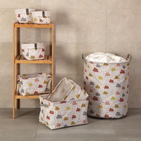 Cestino Versa Tessile 10 x 10 x 10 cm 14 x 14 x 14 cm 12 x 12 x 12 cm