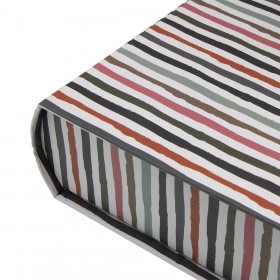Scatola Decorativa Versa Tela Legno MDF Libro