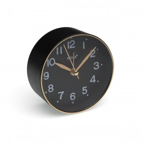 Orologio-Sveglia Versa Nero Plastica