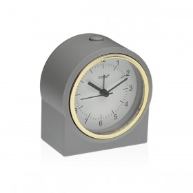 Orologio-Sveglia Versa Grigio Plastica