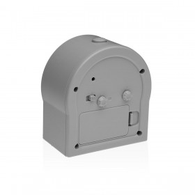 Orologio-Sveglia Versa Grigio Plastica