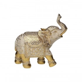 Statua Decorativa Versa Resina Elefante 8,3 X 17,7 X 17,5 CM