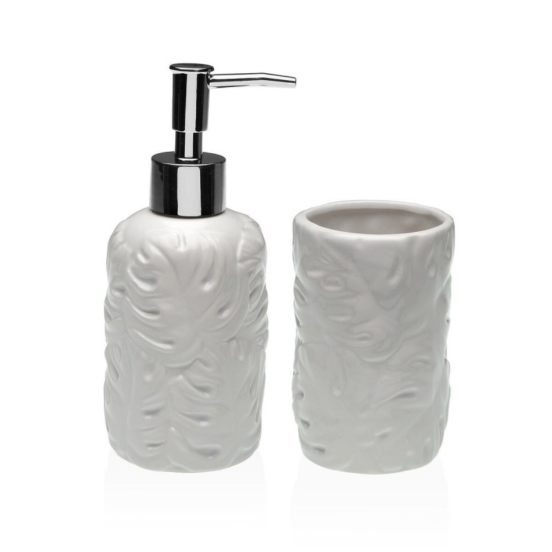 Set da Bagno Versa Bianco Dolomite 6,8 x 17 x 6,8 cm