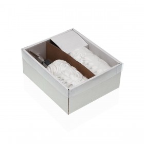 Set da Bagno Versa Bianco Dolomite 6,8 x 17 x 6,8 cm