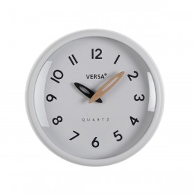 Orologio da Parete Versa Bianco Plastica