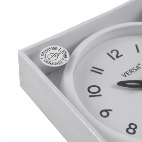 Orologio da Parete Versa Bianco Plastica