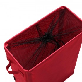Cesto per i Panni Sporchi Versa Rosso Minimalista 18,5 x 58 x 39 cm