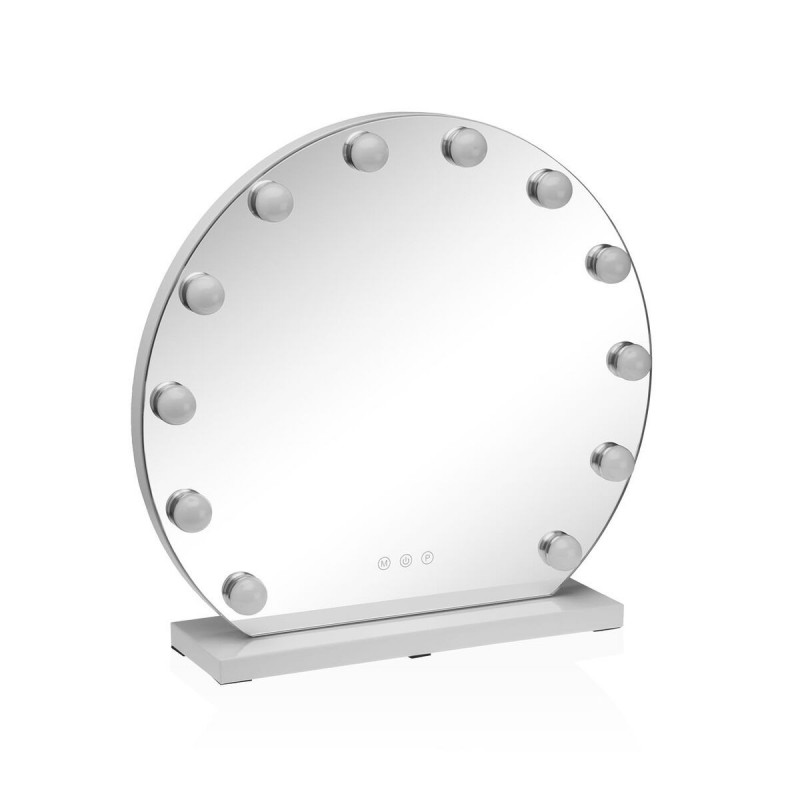 Specchio Versa Metallo Cristallo 5 x 50 x 50 cm